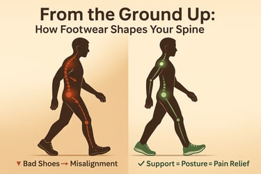 how footwear shapes the spine health